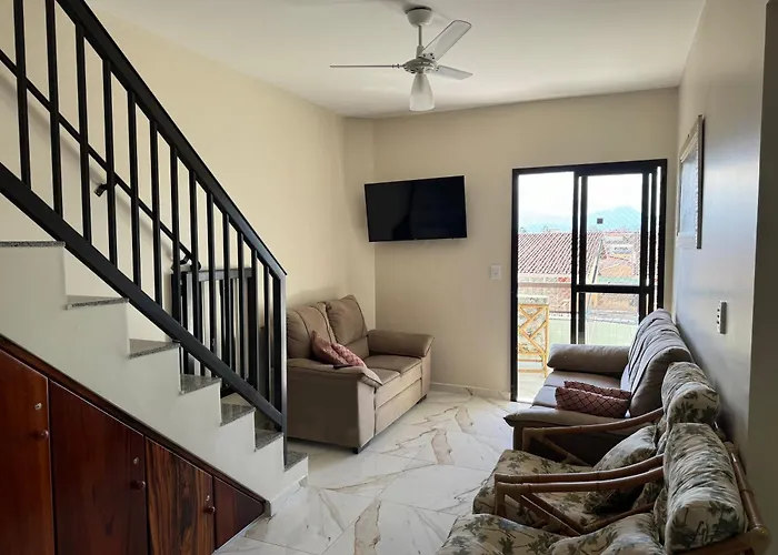 Cobertura Duplex na Praia Grande -